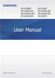 Samsung Galaxy J2 (2017) manual. Smartphone Instructions.